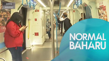 NORMAL BAHARU: Biarpun kekok, pengguna pengangkutan awam patuh penjarakan sosial