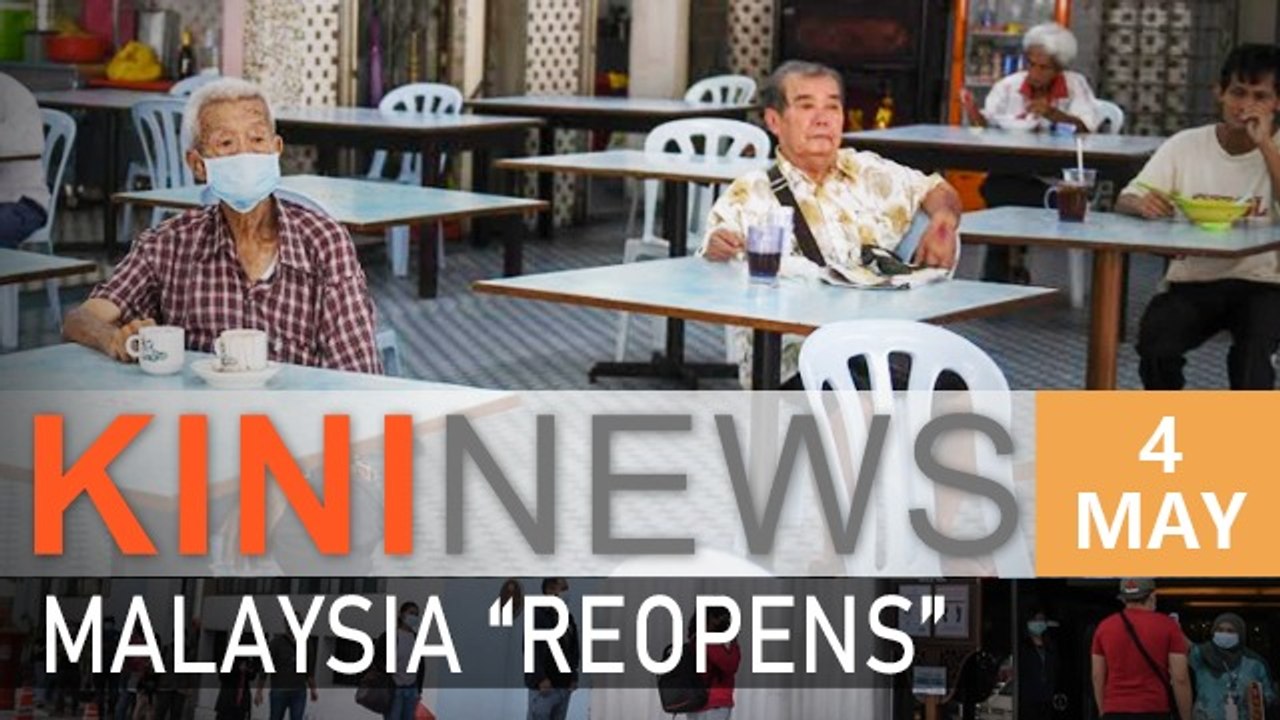 #KiniNews: Malaysia 'reopens' - No more 10km rule, dine-in allowed
