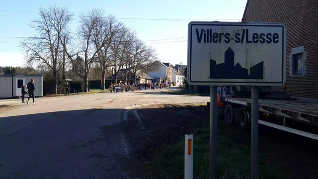 Manifestation à l'école de Villers-sur-Lesse