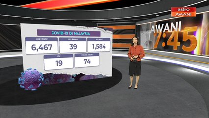 [INFOGRAFIK] COVID-19: 39 kes baharu pada Khamis