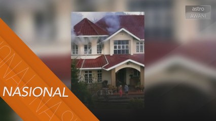 Kediaman bekas Timbalan Menteri KPDNHEP terbakar