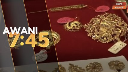 Harga emas mendadak, masa terbaik rakyat simpan emas