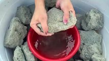 Soft Sand Cement Messy Water Crumble Paste Play Cr: ASMR Chunks❤