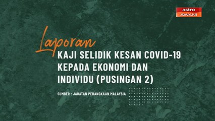 [INFOGRAFIK] Laporan kaji selidik COVID-19 kepada ekonomi dan individu (Pusingan 2)