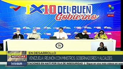 Presidente de Venezuela se refiere a la agenda económica y plan de producción para próximos años