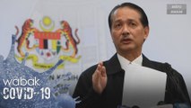 Tiada pertambahan kes di ketiga-tiga lokaliti PKPD - Dr Noor Hisham