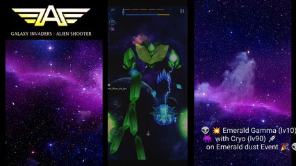 Emerald  Gamma boss (lv10 Emerald dust Event, March 2022)