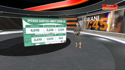 [INFOGRAFIK] Operasi sanitasi awam COVID-19