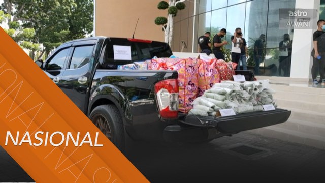 Pasangan ipar cuba seludup 200kg daun ketum ditahan