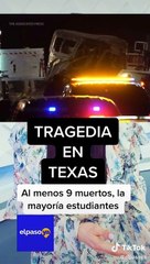 Tragedia en Texas: Accidente deja varios muertos de nuevo México