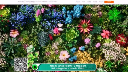Xiaomi lança Redmi TV Max com 100 polegadas e tela de 120Hz