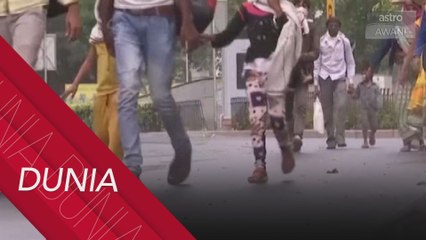 India beri makanan percuma kepada migran