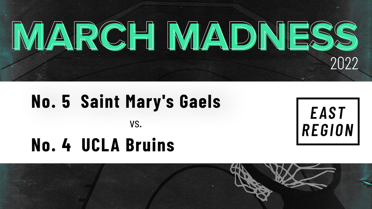 Saint Mary's Gaels Vs. UCLA Bruins: NCAA Tournament Odds, Stats, Trends
