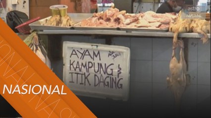 Harga ayam naik, pembekal dakwa kurang berkalan