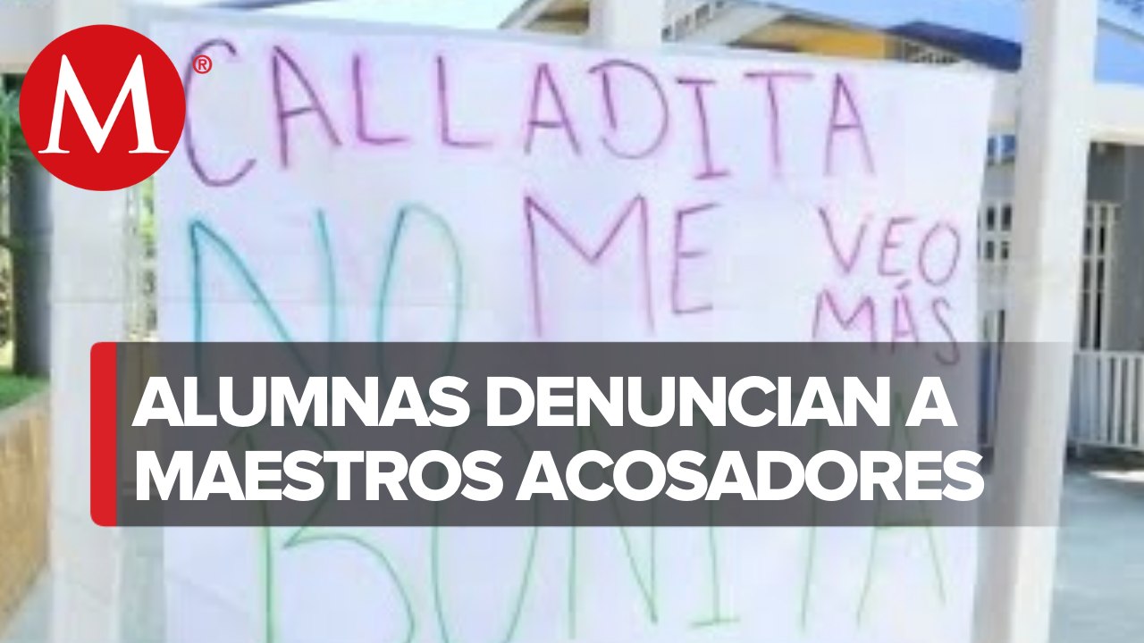 En Guadalajara, alumnas de secundaria denuncian acoso por parte de dos profesores