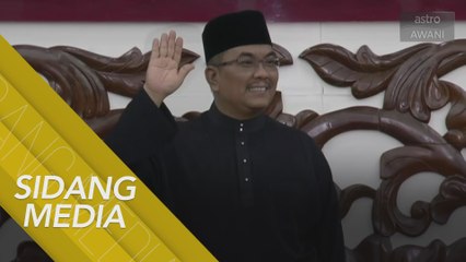 [SIDANG MEDIA] Menteri Besar Kedah ke-14