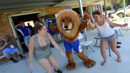 Lansdowne Lions show off new mascot