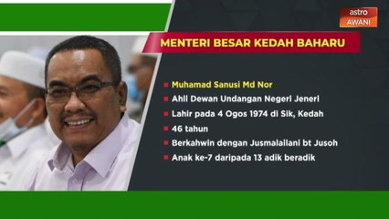 [INFOGRAFIK] Menteri Besar Kedah baharu
