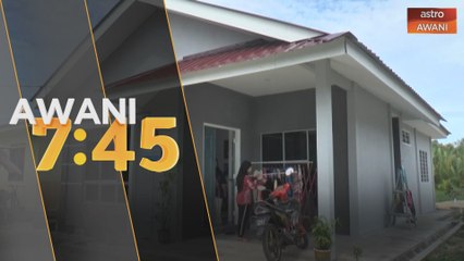 Gembira dapat rumah baru menjelang Syawal