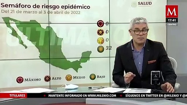 ¡Todos en verde! Los 32 estados de México, con bajo riesgo en semáforo covid-19