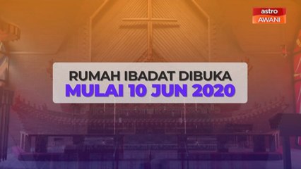 [INFOGRAFIK] Pembukaan rumah ibadat bukan Islam