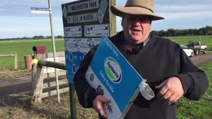 Warrnambool Standard: John Martin leaving Fonterra