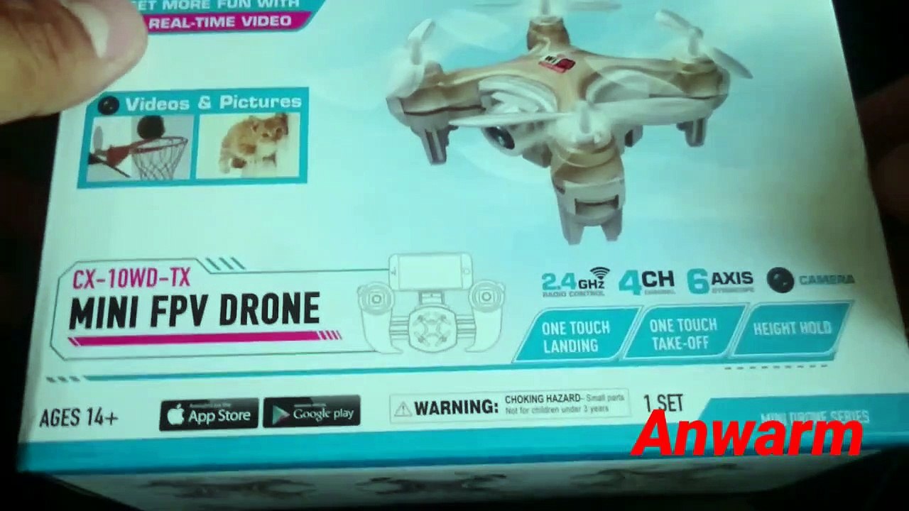 Cheerson CX10WD TX Mini FPV Drone Quadcopter (Review)