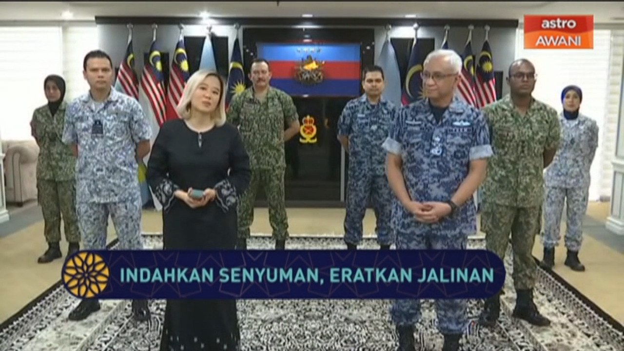 Booth Ucapan Raya bersama-sama warga Angkatan Tentera Malaysia