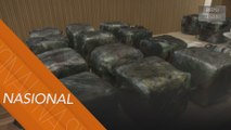 Polis gagalkan cubaan seludup dadah bernilai RM1.9 juta