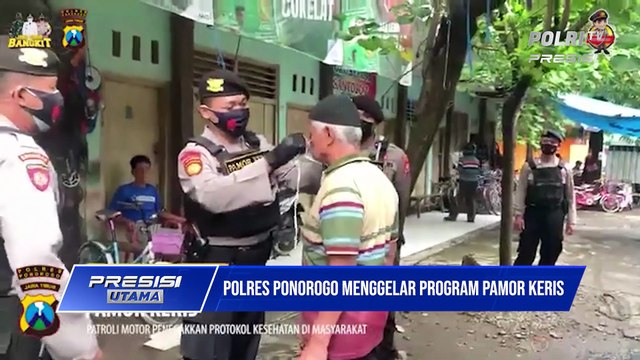 Polres Ponorogo Gelar Kegiatan Pamor Keris