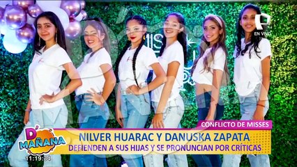 Nilver Huarac y Danuska Zapata se pronuncian por polémica en el Miss Perú La Pre