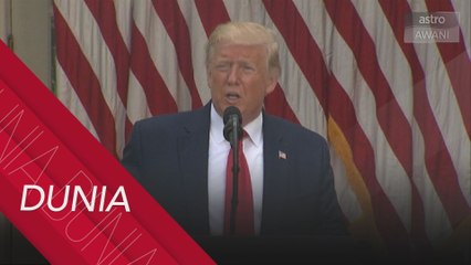 Amerika Syarikat akan ambil tindakan krisis China-Hong Kong