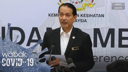 42 pulih, 15 kes positif dan 1,421 kes aktif setakat 27 Mei - KKM