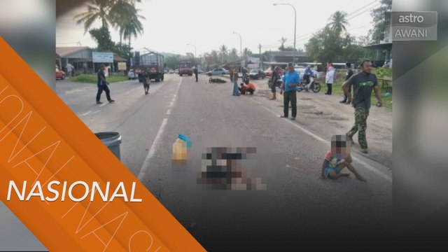 Ibu maut, dua anak cedera kemalangan dua kenderaan