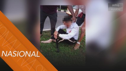 Anggota trafik cedera dilanggar ketika bertugas