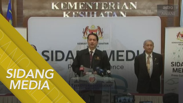 [SIDANG MEDIA] COVID-19: Pertambahan 103 Kes positif baharu dan tiada kes kematian