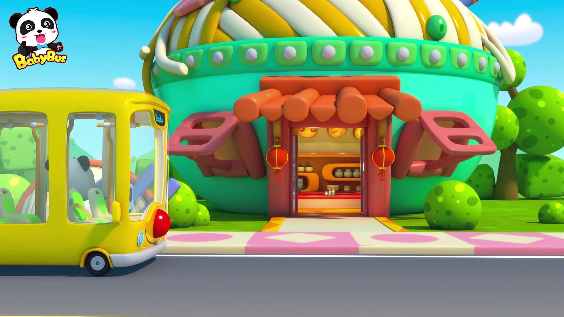 ⁣Yuanxiao Truck - Chinese Yummy Food | Chinese Lantern Festival | Kids Songs | Baby Cartoon | BabyBus