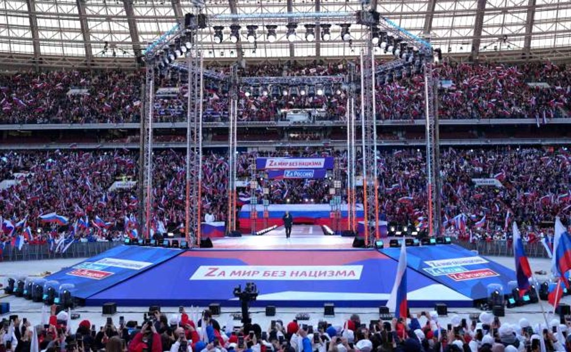 Rusya'da, Kırım'ın ilhak edilişinin 8. yıldönümü kutlandıPutin, Kırım'ın Rusya'ya katılmasının yıldönümü kutlamalarına katıldı