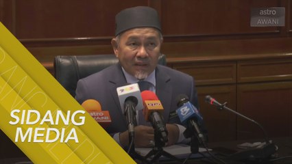 [SIDANG MEDIA] Menteri Alam Sekitar dan Air, Datuk Tuan Ibrahim Tuan Man