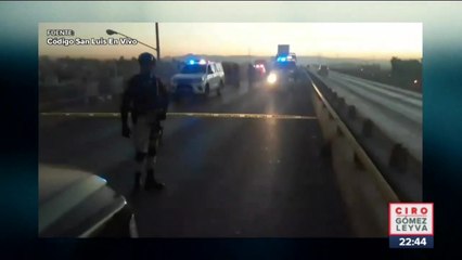 Dejan tres cuerpos en Periférico de SLP