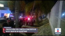 Suspenden concierto de Ricky Martin en Querétaro