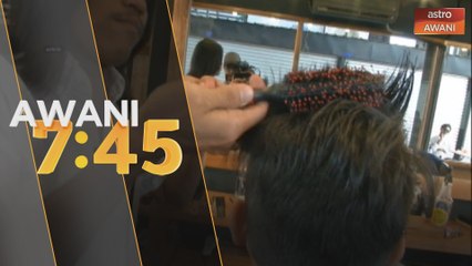 Gunting rambut di kedai, rumah masih dilarang