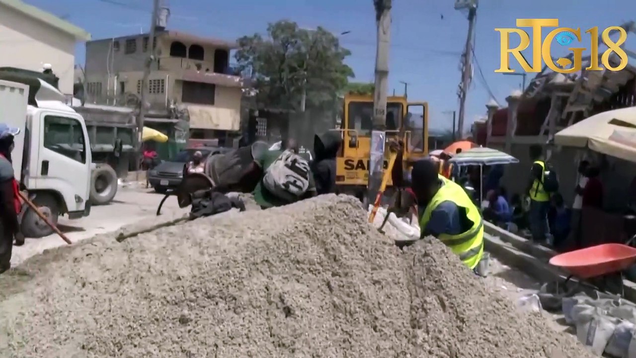 Direktè depatmantal lwès MTPTC a prezante yon seri travay  TPTC ap reyalize zòn simityè Petyonvil