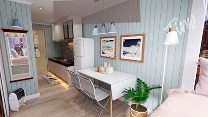 Gorgeous Modern Chic 20 Sqm Tiny Home Studio Condo Apartment Unit