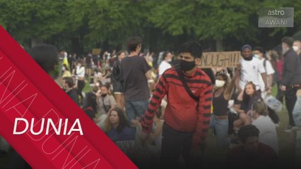 Ribuan rakyat Belanda soladiriti kematian George Floyd