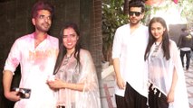 Tejasswi Prakash & Karan Kundrra Celebrating Their First Holi Together