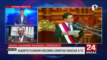 Aguinaga sobre indulto a Fujimori: “Que esto nos lleve a una verdadera reforma para que nunca más se politice la justicia”
