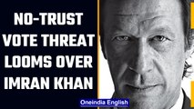 Imran Khan faces the threat of no-trust vote from his own party | OneIndia news