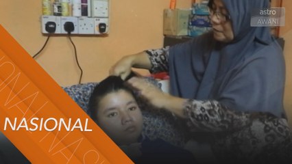 Remaja hanya mampu terlantar selepas diserang strok