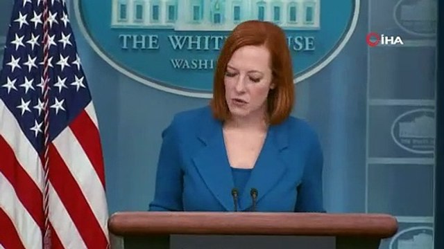Beyaz Saray Sözcüsü Psaki, 'Biden, Çin'in Rusya'ya maddi destek sağlaması durumunda sonuçları açıkladı'